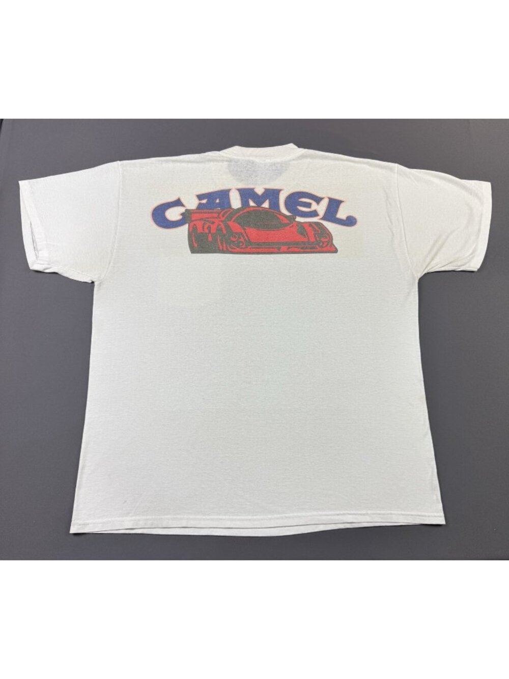 Rare Vintage 90s Camel Cigarette Nissan Grand Prix Of Ohio Racing Event Pocket T